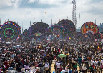 Barriletes de Sumpango: Un año de colorida tradición que celebra Bicentenario Municipal