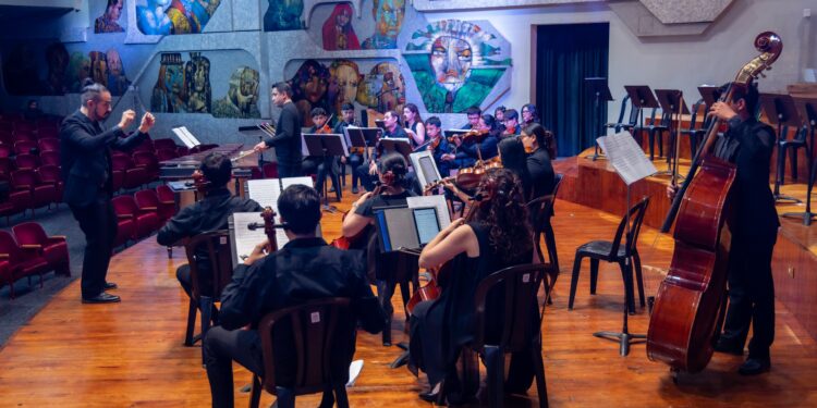 Sinfonía de Andrino: La Orquesta del Conservatorio estrena una joya musical del Siglo XIX