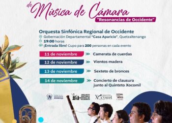Resonancias de Occidente: Festival Nacional Música de Cámara