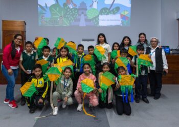 MUNAE se llena de color y creatividad con taller para elaborar barriletes