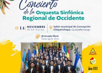 Concierto de la Orquesta Sinfónica Regional de Occidente en Concepción Chiquirichapa