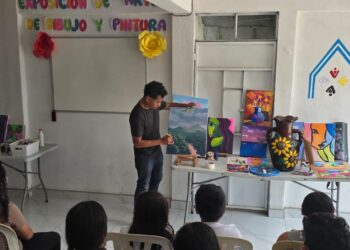 Semillas de creatividad: jóvenes artistas transforman paisajes en expresiones