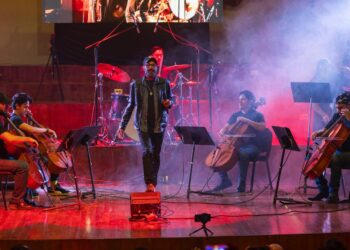 Rock en Chelo: OSN y Giovanni Pinzón conquistaron el Conservatorio Nacional de Música