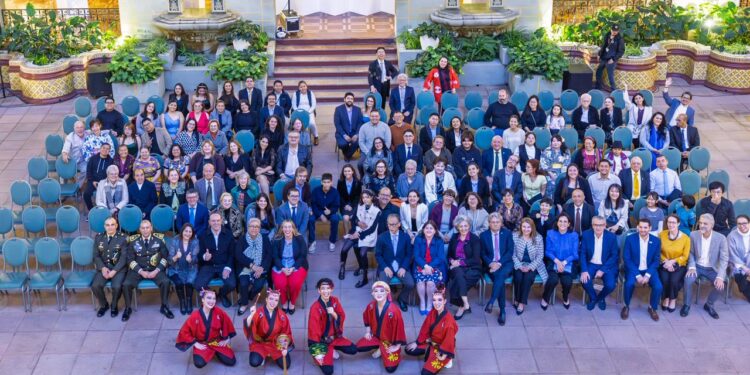 Guatemala y Japón celebran 90 años de relaciones diplomáticas con danzas tradicionales