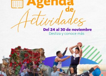 Agenda de Actividades del 24 al 30 de noviembre de 2025