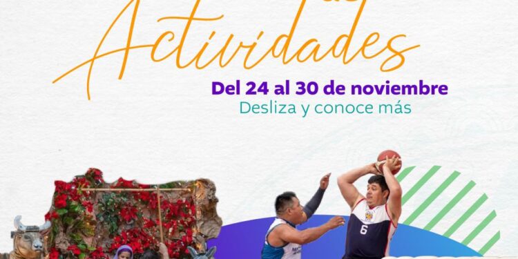 Agenda de Actividades del 24 al 30 de noviembre de 2025