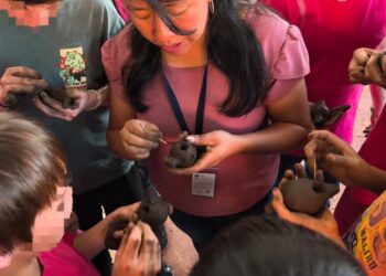 Taller “Tierra Viva”: El MCD acerca a 40 niños de Sacatepéquez al arte ancestral del barro