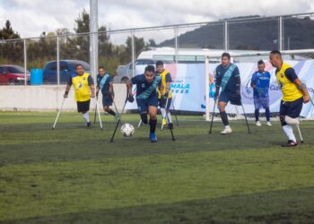 Intensidad en el arranque del Fútbol para Amputados en el Festival Paradeportivo Centroamericano 2025