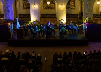 Jazz y marimba se fusionan en el Palacio Nacional con un vibrante homenaje a compositores guatemaltecos