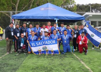 El Salvador se corona campeón del Fútbol de Amputados en el Festival Paradeportivo Centroamericano 2025