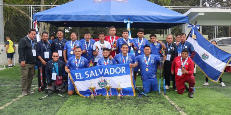 El Salvador se corona campeón del Fútbol de Amputados en el Festival Paradeportivo Centroamericano 2025