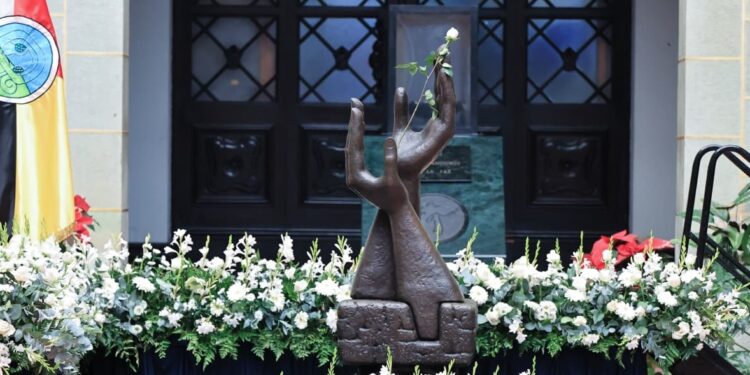 Conmemoran el 29 aniversario de la Firma de la Paz