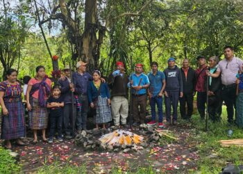 MCD impulsa la valoración de la Cruz Maya como pilar de la cosmovisión Q’anjob’al en Huehuetenango