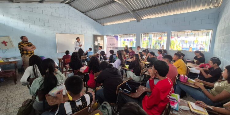 Estudiantes de El Progreso fortalecen su compromiso con los Derechos Humanos en taller del MCD