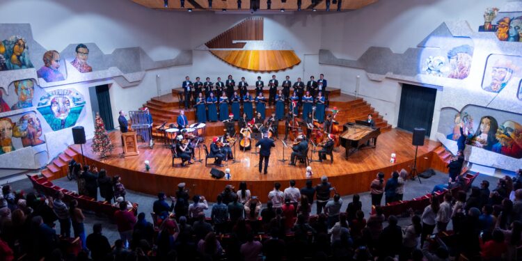 El Conservatorio Nacional de Música despide el año con un mágico concierto navideño