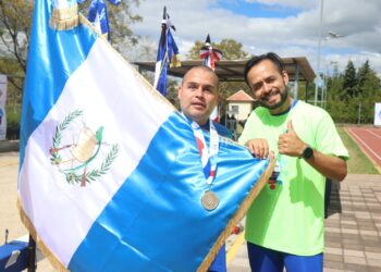Bryan Solares y Alexander Jiménez brillaron en el Festival Paradeportivo Centroamericano Guatemala 2025