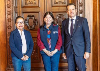 Ministra Liwy Grazioso y Embajador de Alemania estrechan vínculos culturales rumbo a FILGUA 2026