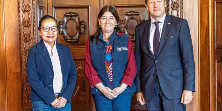 Ministra Liwy Grazioso y Embajador de Alemania estrechan vínculos culturales rumbo a FILGUA 2026