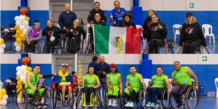 Colombia y México se coronan en el VII Campeonato Internacional de Clubes de Baloncesto sobre Silla de Ruedas 2025