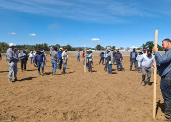 Aplican en campo principios de la metodología Keyline