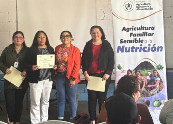 Extensionistas optimizan sus capacidades técnicas en Agricultura Sensible a la Nutrición