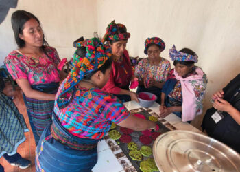 Promueven la seguridad alimentaria y el bienestar del hogar en Quetzaltenango