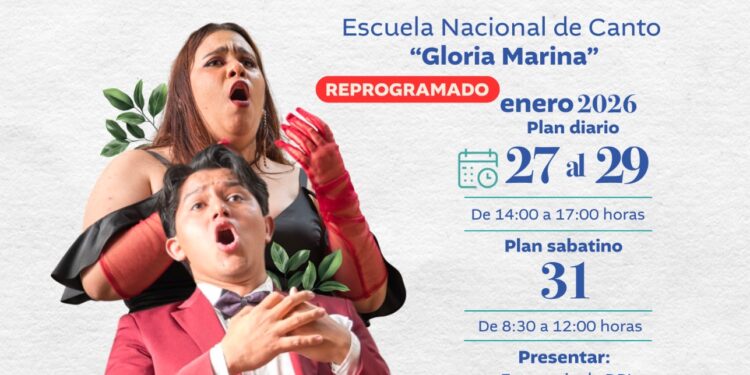 Audiciones de admisión «Escuela de Canto «Gloria Marina»