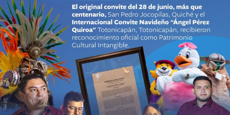 Expresiones culturales declaradas Patrimonio Cultural Intangible de Guatemala