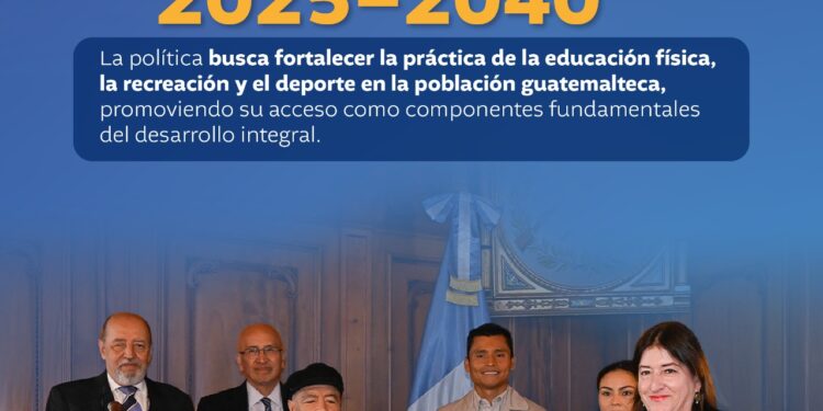Política interinstitucional de la educación física y el deporte 2025-2040
