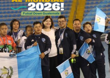 ¡Clasificados al Mundial 2026! Futsal Down Guatemala