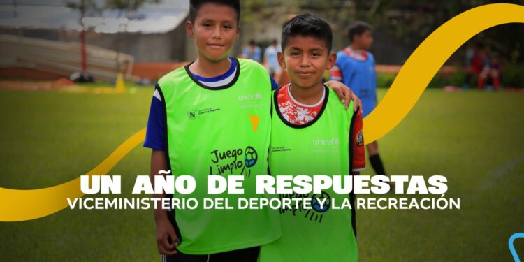 Un año de respuestas: Viceministerio del Deporte y la Recreación