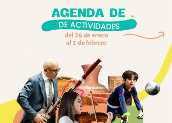 Agenda de actividades del 26 de enero al 1 de febrero