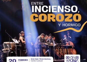 Marimba de Concierto de Bellas Artes, entre incienso, corozo y hormigo