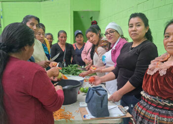 Capacitan a promotoras de San Marcos en el uso nutricional de recursos nativos