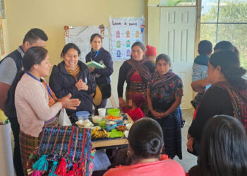 Fortalecen buenas prácticas de alimentación para la primera infancia en Cajolá