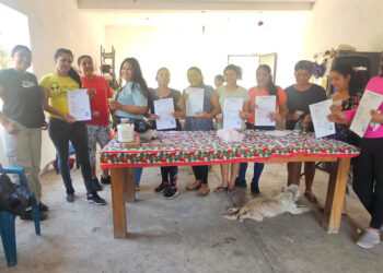 Promueven la economía del hogar con talleres de productos de higiene