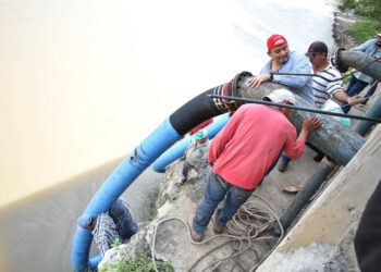 Rehabilitan sistema de riego en Guastatoya