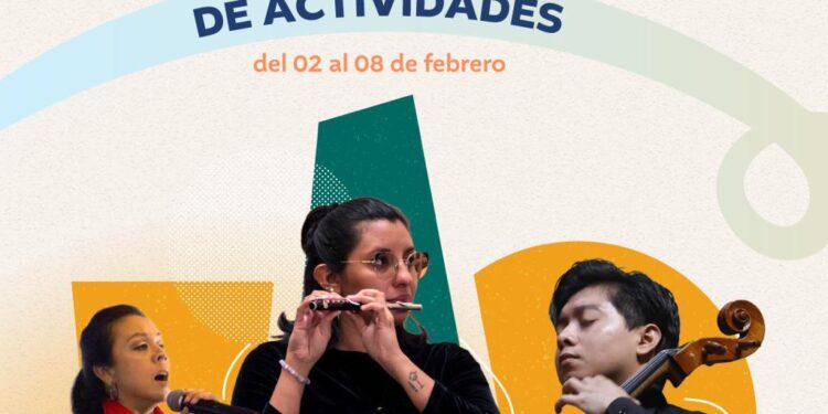 Agenda de actividades del 02 al 08 de febrero