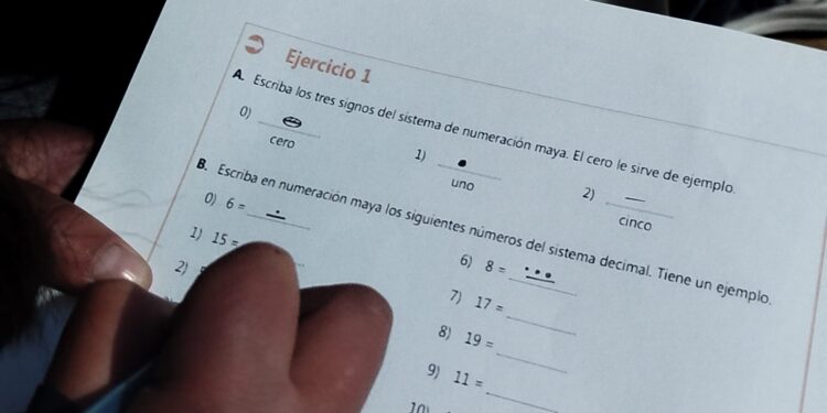 Casa de Desarrollo Cultural impulsa el aprendizaje del sistema numérico maya