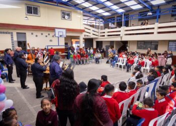 La Marimba de Concierto del Palacio Nacional inaugura el ciclo escolar 2026 con una cátedra de identidad musical