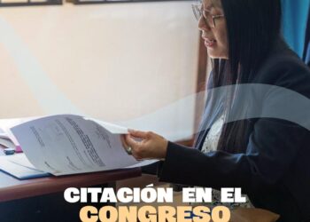 Citación en el Congreso, protección y salvaguardia del puente El Corinto