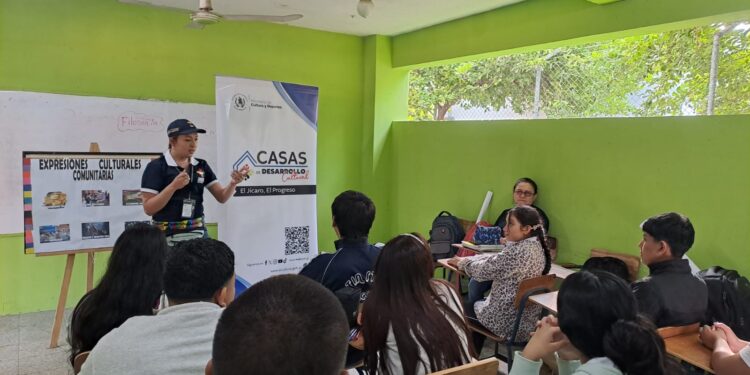 Charla fortalece la valoración de las expresiones culturales en la juventud de El Jícaro
