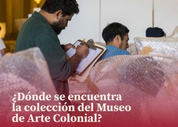 ¿Dónde se encuentra la colección del Museo de Arte Colonial?