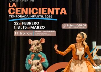 Temporada Infantil 2026 «La Cenicienta» del Ballet Nacional de Guatemala “Christa Mertins”