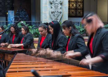 Once agrupaciones marimbísticas llenarán de música la Plaza de la Constitución este 20 de febrero