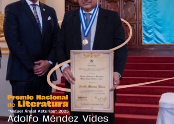 Premio Nacional de Literatura «Miguel Ángel Asturias» 2025 Adolfo Méndez Vides