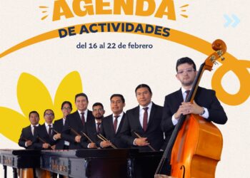 Agenda de actividades del 16 al 22 de febrero