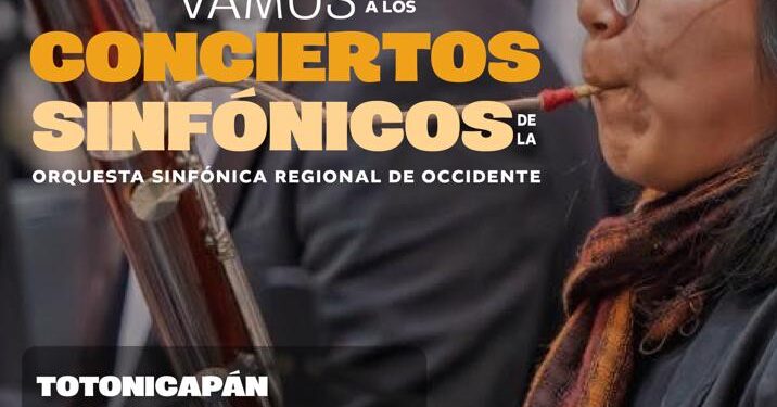 ¡Velada musical! con la Orquesta Sinfónica Regional de Occidente