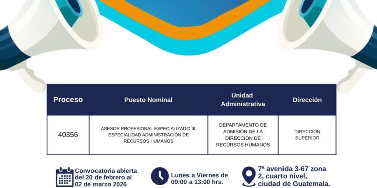Sé parte de nuestro equipo y aplica a la convocatoria externa