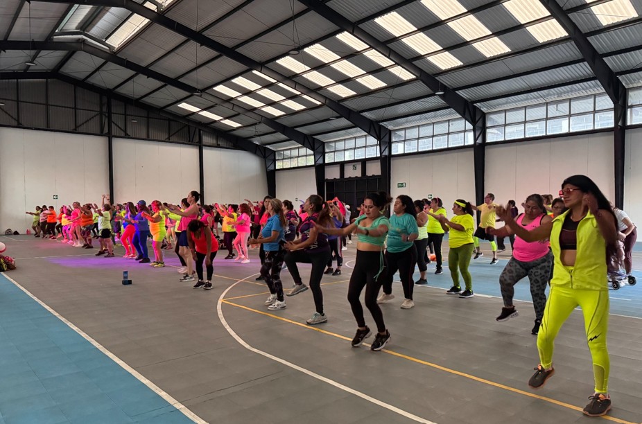 Zumba en el Parque Erick Barrondo